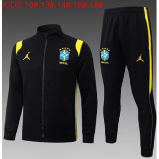 Chándal Brasil 2026 (Black) - NIÑOS